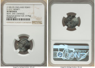Henry I (1100-1135) Penny ND (c. 1117) XF Details (Bent, Environmental Damage) NGC, Possibly Canterbury mint, Algar as moneyer, Facing bust / Cross Fl...