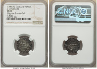 Henry I (1100-1135) Penny ND (1125-1135) VF30 NGC, London mint, Quadrilateral on cross fleury type, S-1276, N-871. 1.43gm. From the Historical Scholar...