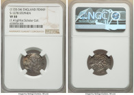 Stephen (1135-1154) Penny ND (1136-1145) VF30 NGC, Cross Moline (Watford) type, S-1278. 1.41gm. From the Historical Scholar Collection HID09801242017 ...