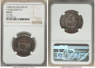 Henry VII (1485-1509) Groat ND (1504-1505) AU53 NGC, London mint, Cross-crosslet mm, S-2258, 2.97gm. HID09801242017 © 2022 Heritage Auctions | All Rig...