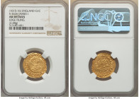 James I gold Crown ND (1615-1616) AU Details (Edge Filing) NGC, London mint, Tun mm, Fifth bust, S-2626. 2.28gm. HID09801242017 © 2022 Heritage Auctio...