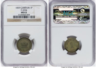 Victoria copper-nickel Pattern "Crown" Penny 1859 MS62 NGC, Peck-2034, Freeman-742. HID09801242017 © 2022 Heritage Auctions | All Rights Reserved