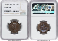 George VI Proof 1/2 Penny 1937 PR66 Brown NGC, KM844, S-4115. HID09801242017 © 2022 Heritage Auctions | All Rights Reserved
