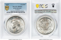 George VI Crown 1937 MS64 PCGS, KM857, S-4078. HID09801242017 © 2022 Heritage Auctions | All Rights Reserved