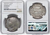 Naples & Sicily. Joachim Murat 12 Carlini 1810 XF Details (Cleaned) NGC, Naples mint, KM250, Dav-166. HID09801242017 © 2022 Heritage Auctions | All Ri...