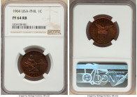 USA Administration Proof Centavo 1904 PR64 Red and Brown NGC, Philadelphia mint, KM163. Mintage: 1,355. HID09801242017 © 2022 Heritage Auctions | All ...
