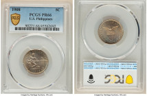 USA Administration Proof 5 Centavos 1908 PR66 PCGS, Philadelphia mint, KM164. Mintage: 500. HID09801242017 © 2022 Heritage Auctions | All Rights Reser...
