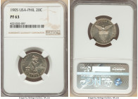 USA Administration Proof 20 Centavos 1905 PR63 NGC, Philadelphia mint, KM166. Mintage: 471. HID09801242017 © 2022 Heritage Auctions | All Rights Reser...