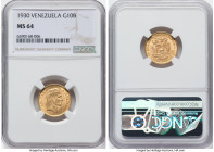 Republic gold 10 Bolivares 1930-(p) MS64 NGC, Philadelphia mint, KM-Y31. HID09801242017 © 2022 Heritage Auctions | All Rights Reserved