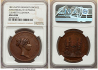 5-Piece Lot of Certified Assorted Medals NGC, 1) Germany: Prussia. Friedrich Wilhelm III bronze "Elisabeth Ludovika" Medal 1823-Dated MS63 Brown, Mari...