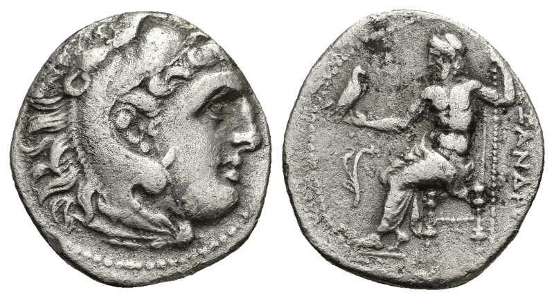 KINGS OF MACEDON. Alexander III 'the Great' (336-323 BC). Drachm. (17mm, 3.84 g)...