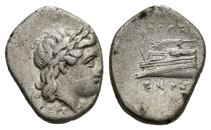 BITHYNIA. Kios. Circa 340-330 B.C. AR half siglos or hemidrachm. (12mm, 2.33 g)....