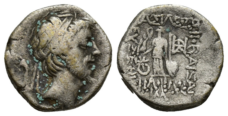 KINGS OF CAPPADOCIA. Ariobarzanes III Eusebes Philoromaios, 52-42 BC. Drachm (15...
