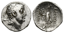 KINGS OF CAPPADOCIA. Ariobarzanes I Philoromaios (96-63 BC). Drachm. (17mm, 3.80 g) Mint A (Eusebeia under Mt. Argaios). Dated RY 30 (66/5 BC). Obv: D...