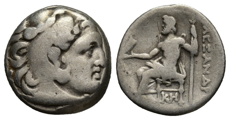 KINGS OF MACEDON. Alexander III 'the Great' (336-323 BC). Drachm. (16mm, 4.00 g)...