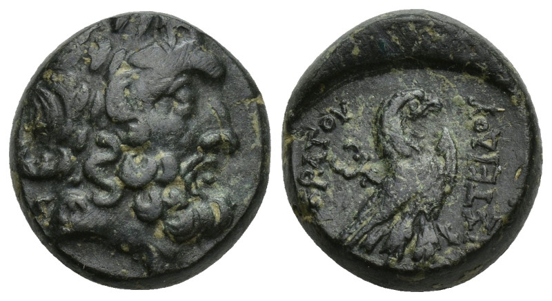 Phrygia. Amorion circa 200-0 BC. Sokrates and Aristeides, magistrates Bronze Æ (...