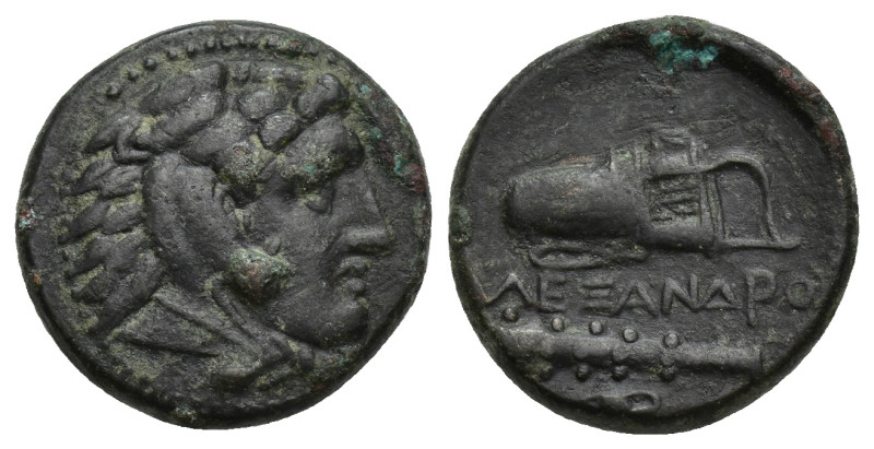KINGS OF MACEDON. Alexander III ‘the Great’, 336-323 BC. AE (16mm, 4.81 g), unce...