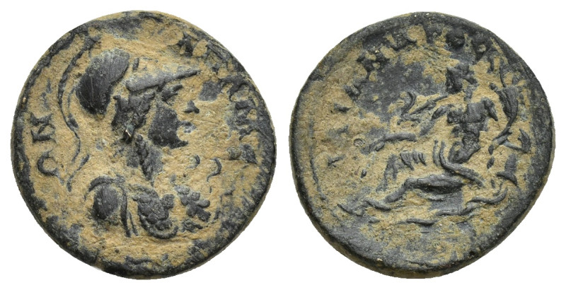 Phrygia. Apameia . Pseudo-autonomous issue AD 100-200. Bronze Æ (15mm, 2.85 g). ...