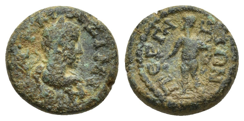 Pamphylia. Perge. Maximinus I Thrax AD 235-238. Bronze Æ (13mm, 2.37 g) Obverse:...