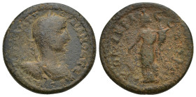 CILICIA, Colybrassus. Gordian III. 238-244 AD. Æ (24mm, 10.52 g) Obverse: ΑΥΤ Κ Μ ΑΝΤ ΓΟΡΔΙΑΝΟϹ; laureate, draped and cuirassed bust of Gordian III, r...