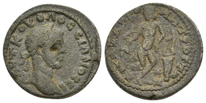 Cilicia, Anazarbus. Volusian. A.D. 251-253. AE (21mm, 9.18 g). Date year 270 (A....