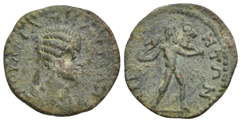 Uncertain province. Plautilla (wife of Caracalla) Æ (21mm, 4.88 g). ΦOYΛBIA ΠΛAY...