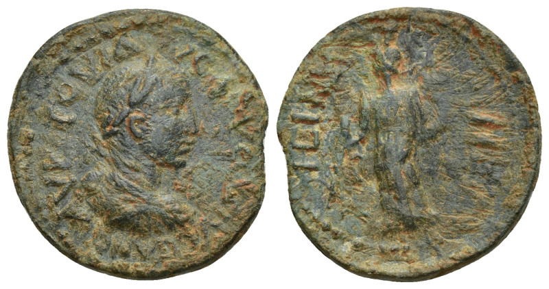 PISIDIA. Isinda Volusian AD 251-253. AE (24mm, 7.44 g) Obv: ΑΥ ΚƐ Γ ΟΥΙΔ ΟΥƐΛ ΟΥ...