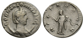 Salonina. Augusta, A.D. 254-268. AR antoninianus (19mm, 3.18 g). Viminacium mint, struck A.D 260-262. CORN SALONINA AVG, diademed and draped bust of S...