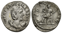 Herennia Etruscilla; Rome, Antoninianus, (21mm, 2.68 g) Obv: HER ETRVS - CILLA AVG Later coiffure with ridges from above ear to top. Rx: PVDICITIA AVG...