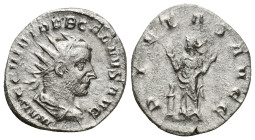 Trebonianus Gallus. A.D. 251-253. AR antoninianus (20mm, 3.75 g). Rome, A.D. 251/2. IMP C C VIB TREB GALLVS AVG, radiate, draped and cuirassed bust of...