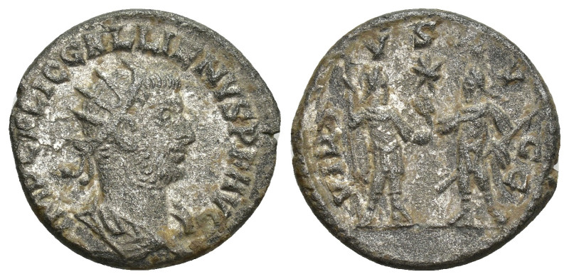 Gallienus BI Antoninianus. (18mm, 3.22 g) Samosata, AD 256-260. IMP C P LIC GALL...