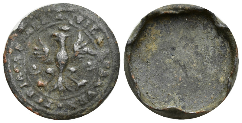 Italy. Venice PB Theriac Capsule Seal. Circa 17th century. Produced by the 'Blac...
