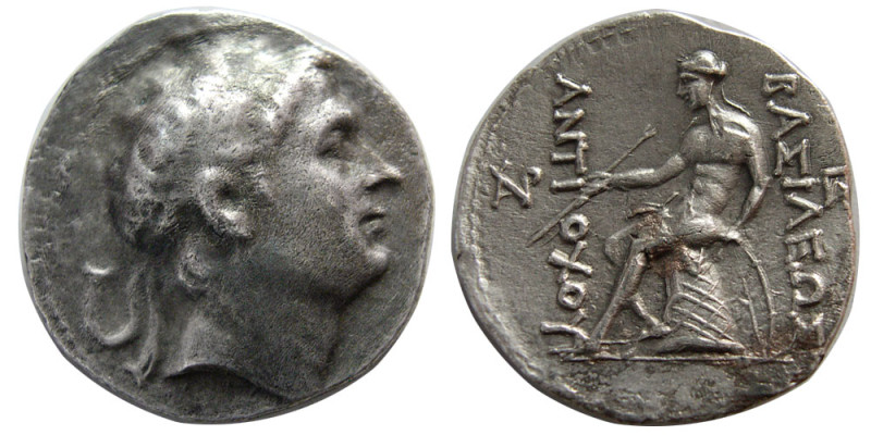 SELEUKID KINGS, Antiochus III, 222-187 BC. AR Tetradrachm (15.66 gm; 28 mm). Dia...