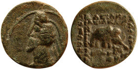 KINGS of PARTHIA. Phraates IV. 38-2 BC. Æ. Scarce.