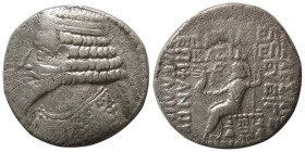 KINGS of PARTHIA. Tiridates; 27 BC. BI Tetradrachm