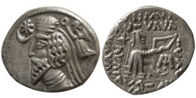 PARTHIAN KINGS. Phraatakes. 2 BC- AD. 4/5. AR Drachm.