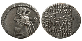 KINGS of PARTHIA. Pakoros I. Circa AD. 78-120. AR Drachm.