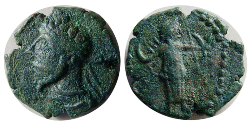 KINGS of ELYMAIS. Prince A. Late 2nd-early 3rd centuries AD. Æ Drachm (2.51 gm; ...