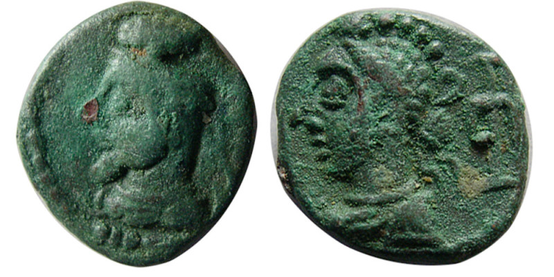 KINGS of ELYMIAS. Orodes IV. Ca. Late 2nd century AD. Æ (2.43 gm; 15 mm). Susa m...