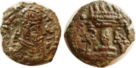 SASANIAN KINGS. Ardashir I, AD. 224-240. Æ Pashiz. Rare.