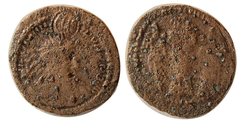 SASANIAN KINGS. Bahram I, 273-276 AD. Æ (1.35 gm; 16 mm). Standard issue, no spe...