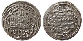 ILKHANS of PERSIA, Ghazan khan, AR Dirhem.  Quniya, dated 701.