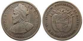 PANAMA, 1904. 25 Centimous.