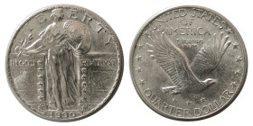 UNITED STATES. 1930. Quarter Dollar.