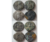 Group Lot of 4 Parthian Silver Drachms. Different rulers.