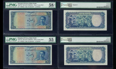 IRAN. Bank Melli. Pair of 500 Rials Bank Notes. Pick # 52. RRR.