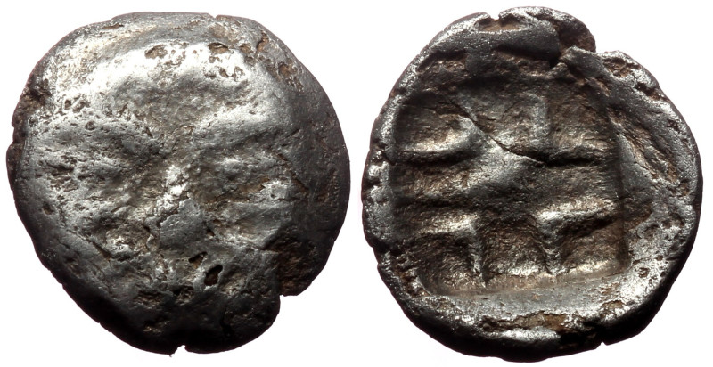 Mysia, Parion (ca 500-450 BC) Contemporary Celtic imitation, AR Hemidrachm Mysia...
