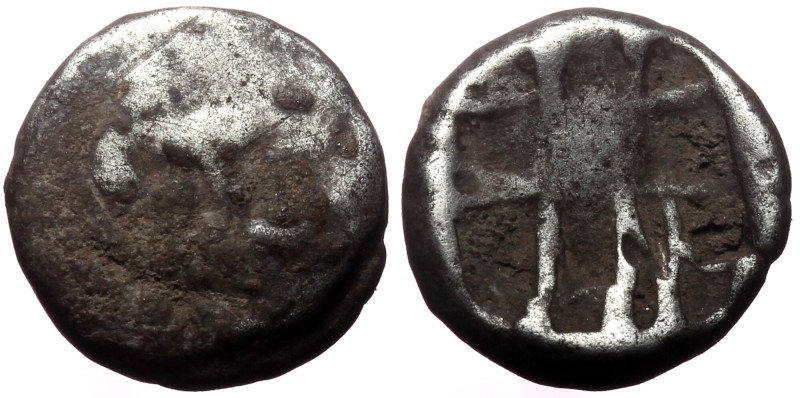 Mysia, Parion (ca 500-450 BC) Contemporary Celtic imitation, AR Hemidrachm (?) M...