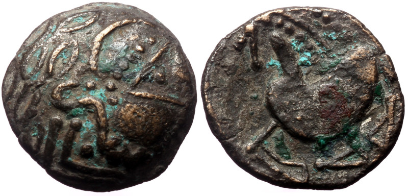 Celtic tribes, Eastern Europe. Imitation of Philip II of Macedon circa 200-100 B...