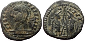 Constantine I 'The Great' - Barbarous Imitation. AE. (Bronze, 3.11 g. 18 mm.) c. 319-325 AD.